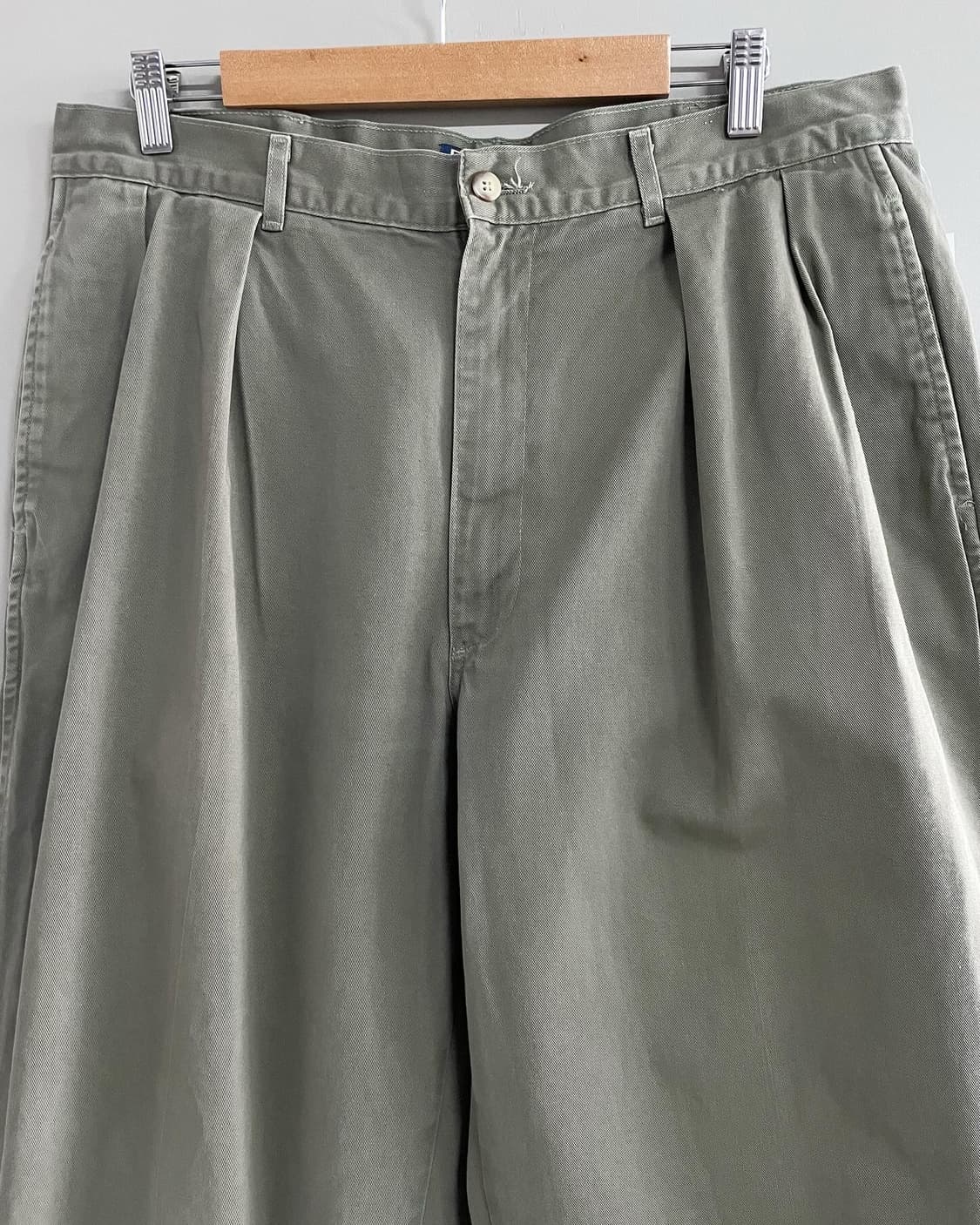 (34) 80s USA 폴로 랄프로렌 투플리츠 치노팬츠 상품이미지3