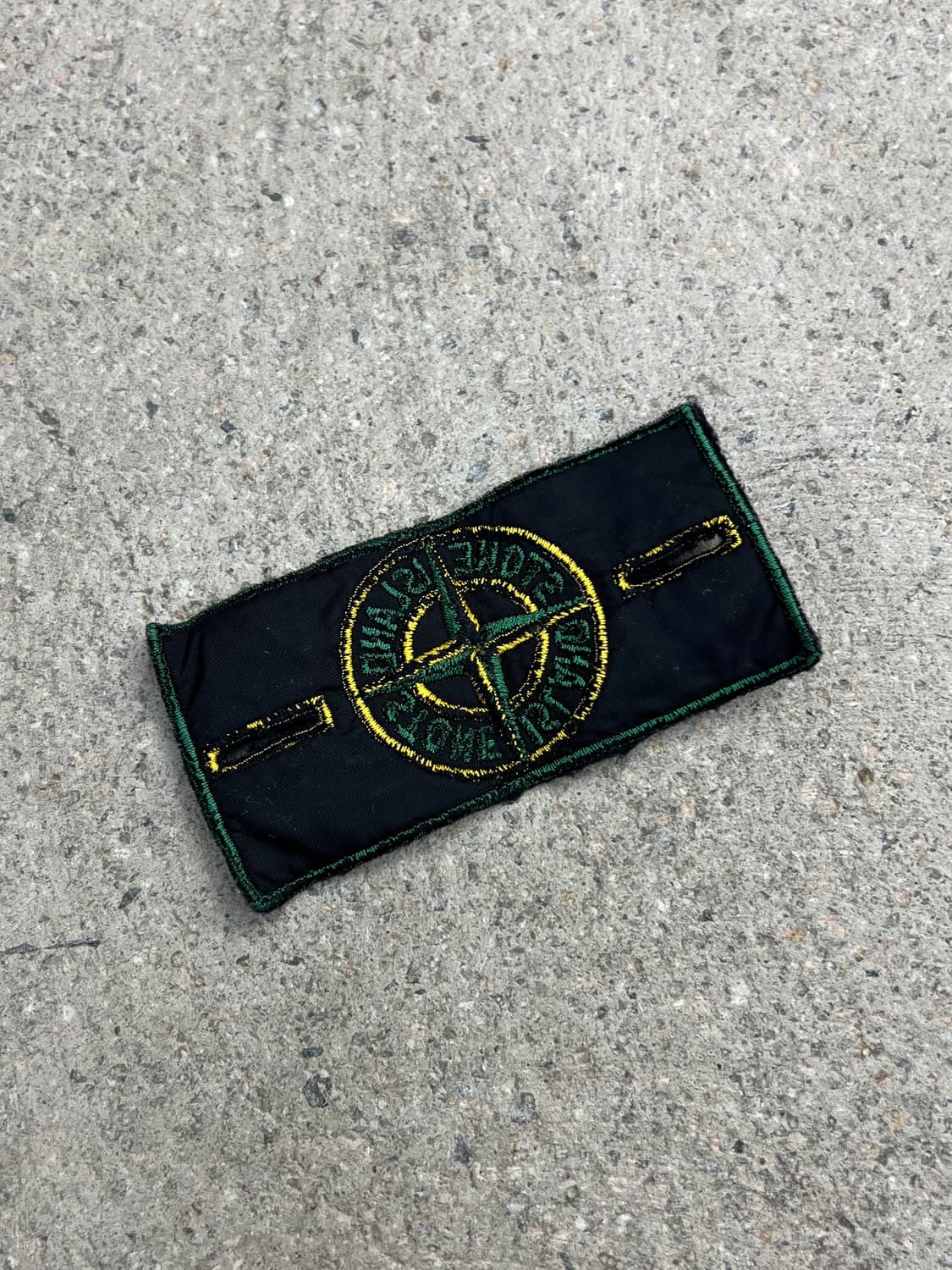 스톤아일랜드 80s-90s 그린엣지 와펜 상품이미지3