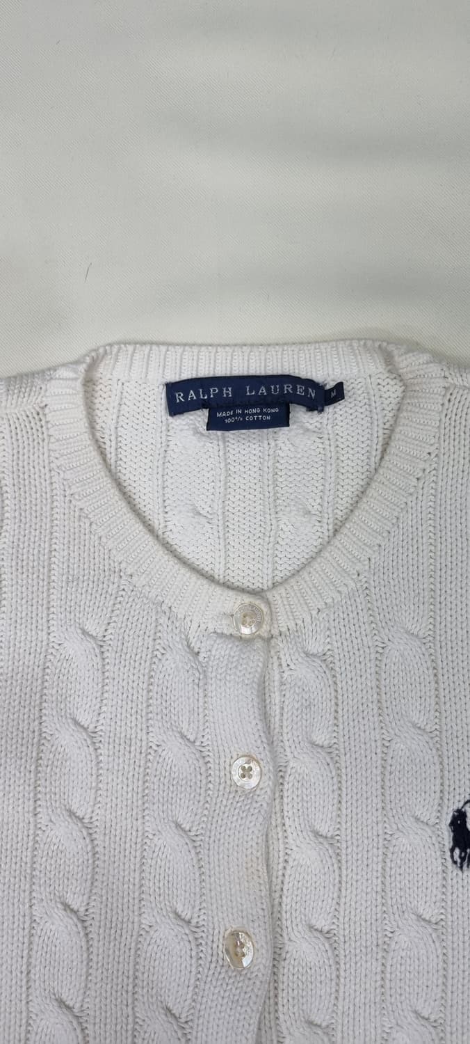 폴로랄프로렌 케이블 면 니트 M _ 여성 상품이미지9