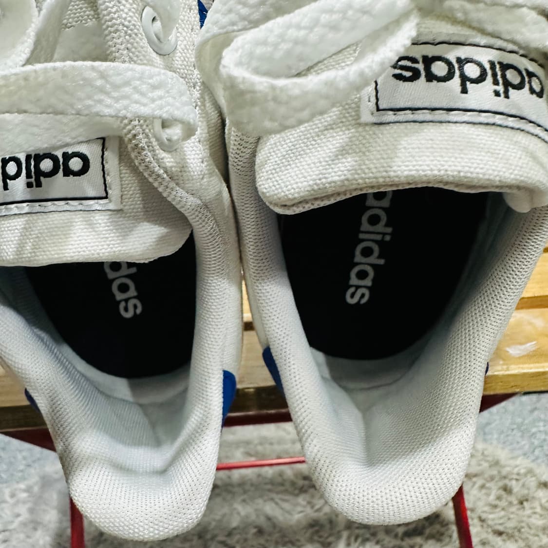 260) 아디다스 운동화 남성 남자 신발 데일리 3.0 화이트 상품이미지8