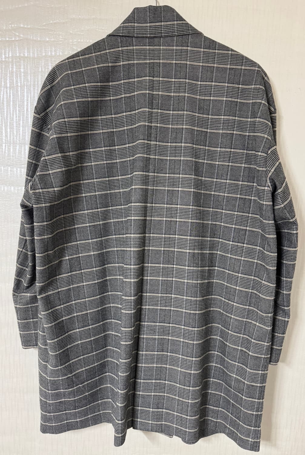 KBF 체크 오버핏 자켓 상품이미지4