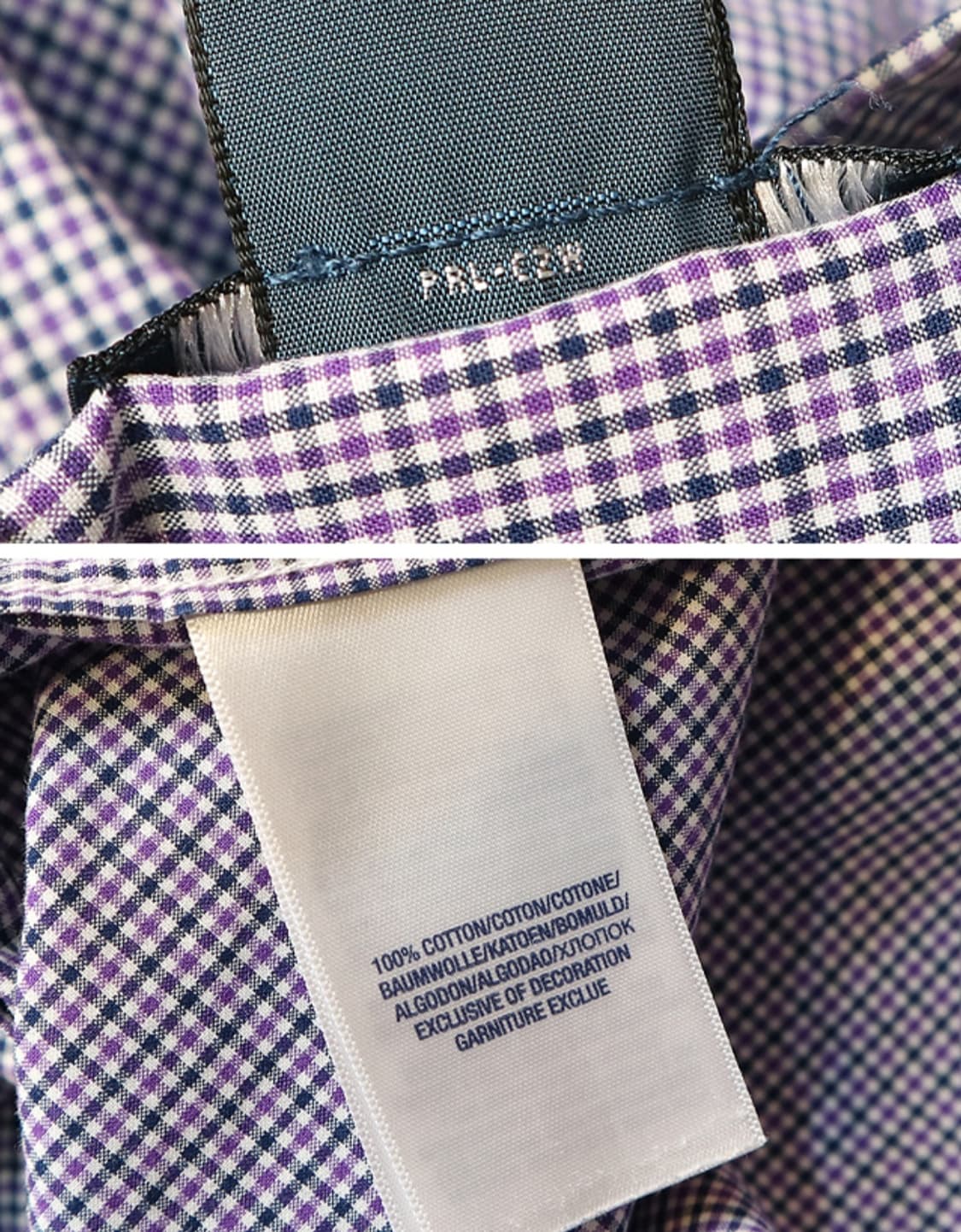 polo ralph lauren 폴로랄프로렌 코튼100% 깅엄 체크남방
 상품이미지7