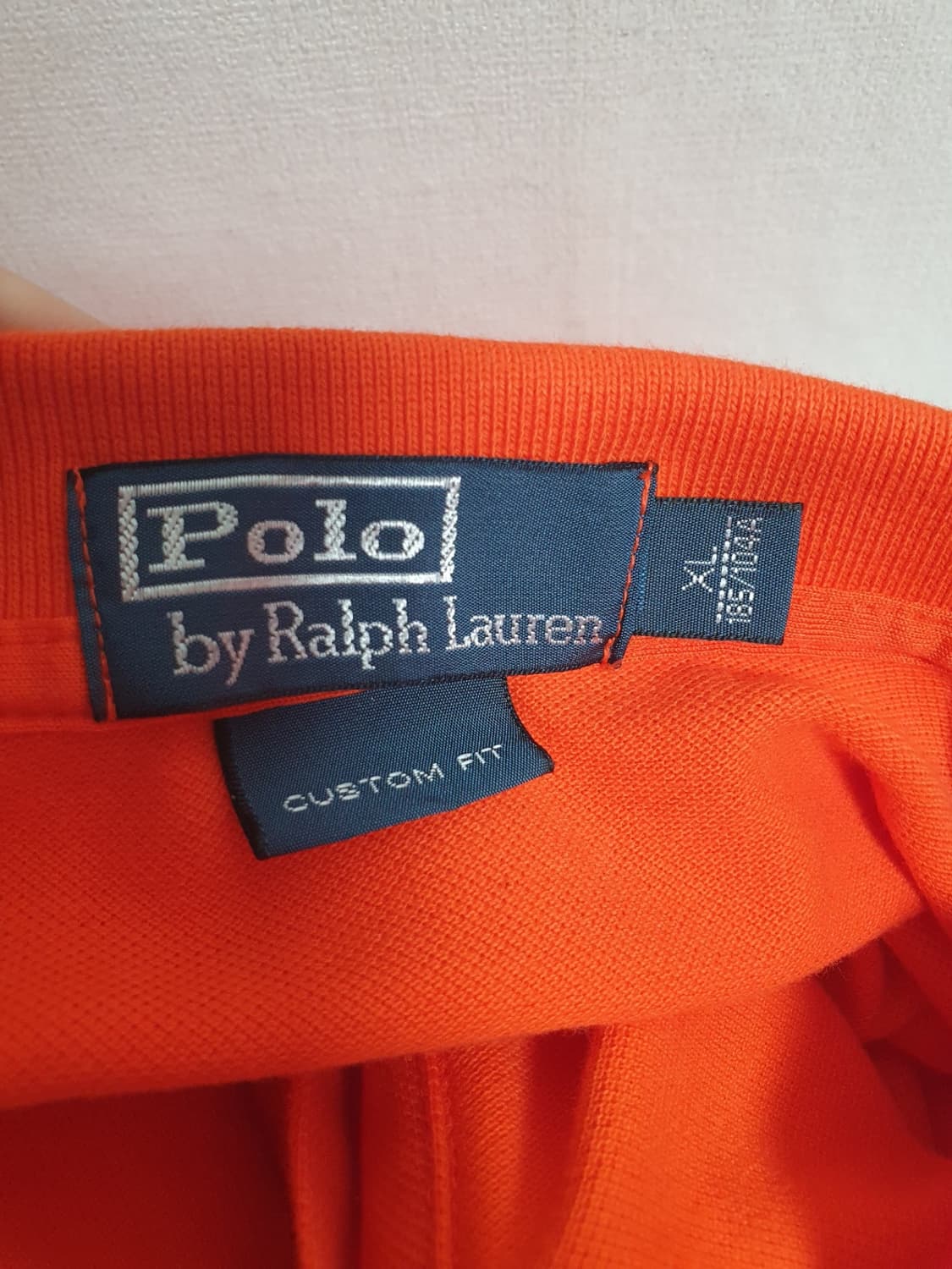 폴로랄프로렌 빅포니 카라티 형광오렌지 넘버3 XL 상품이미지6