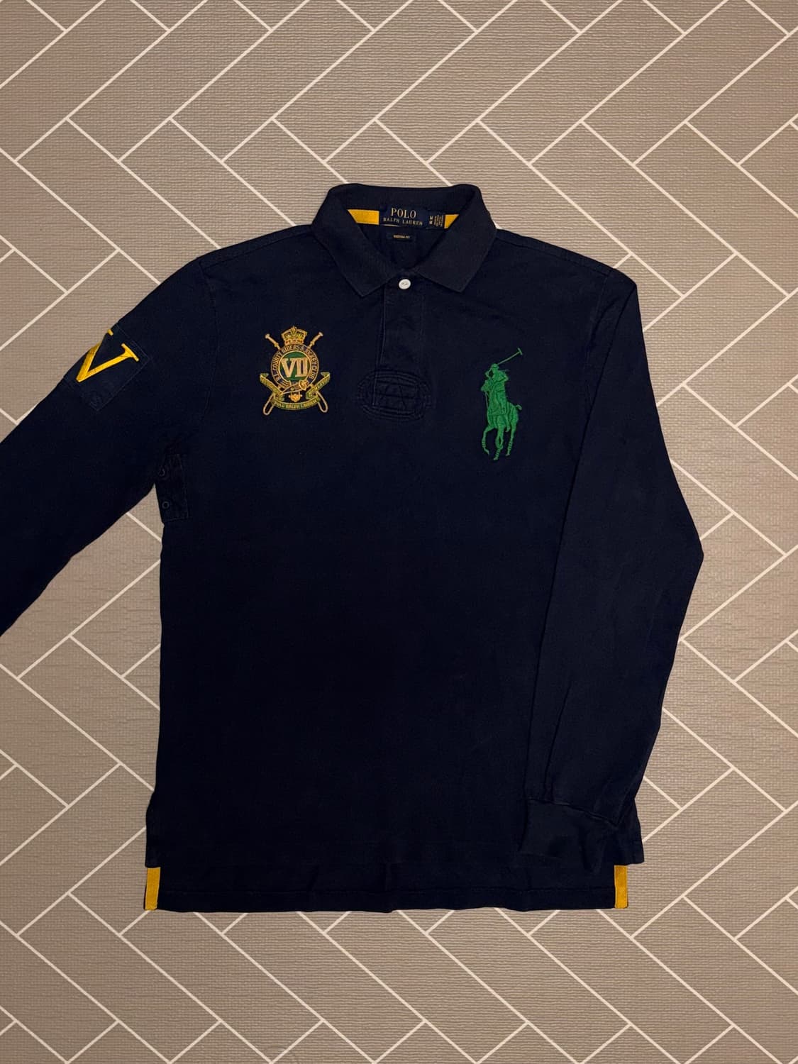 폴로 빅포니 긴팔 럭비티 네이비 (2) 상품이미지2