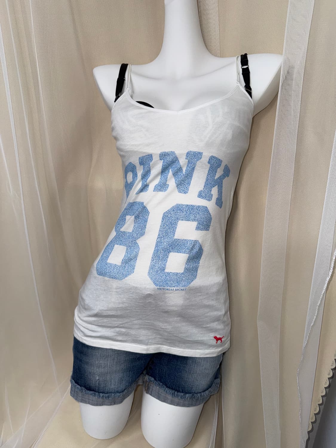 M PINK Victoria's Secret 슬리브리스 하늘 상품이미지1