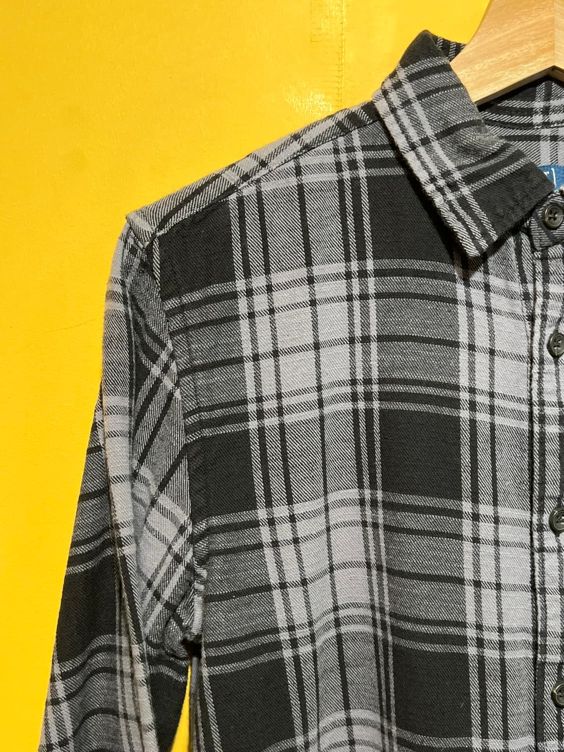 [S] 조지 George 슬림핏 체크 플란넬 셔츠 상품이미지3