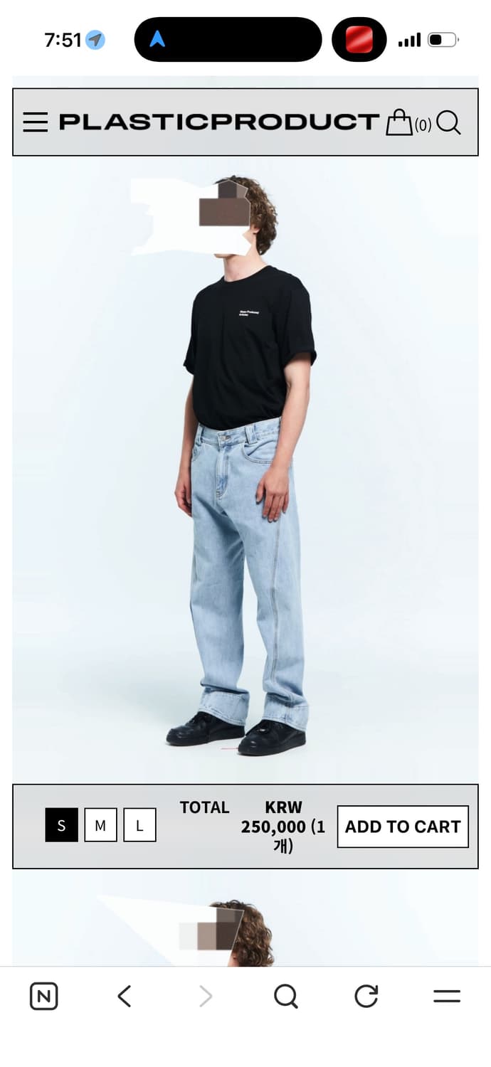 Mpa) 플라스틱 프로덕트 드리프트 데님 상품이미지3