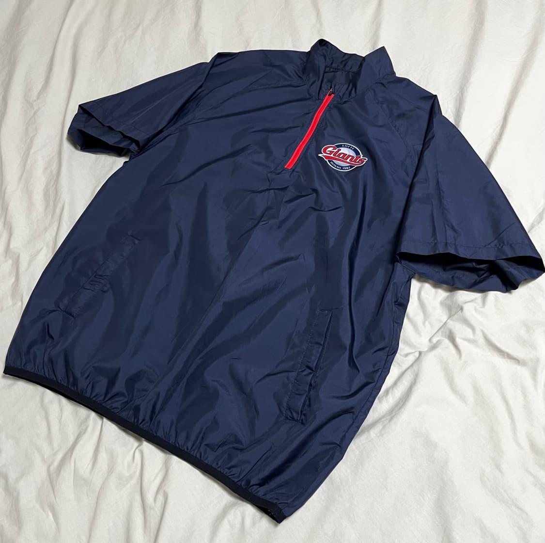 롯데 자이언츠 어센틱 반팔 아노락 유니폼 상품이미지1