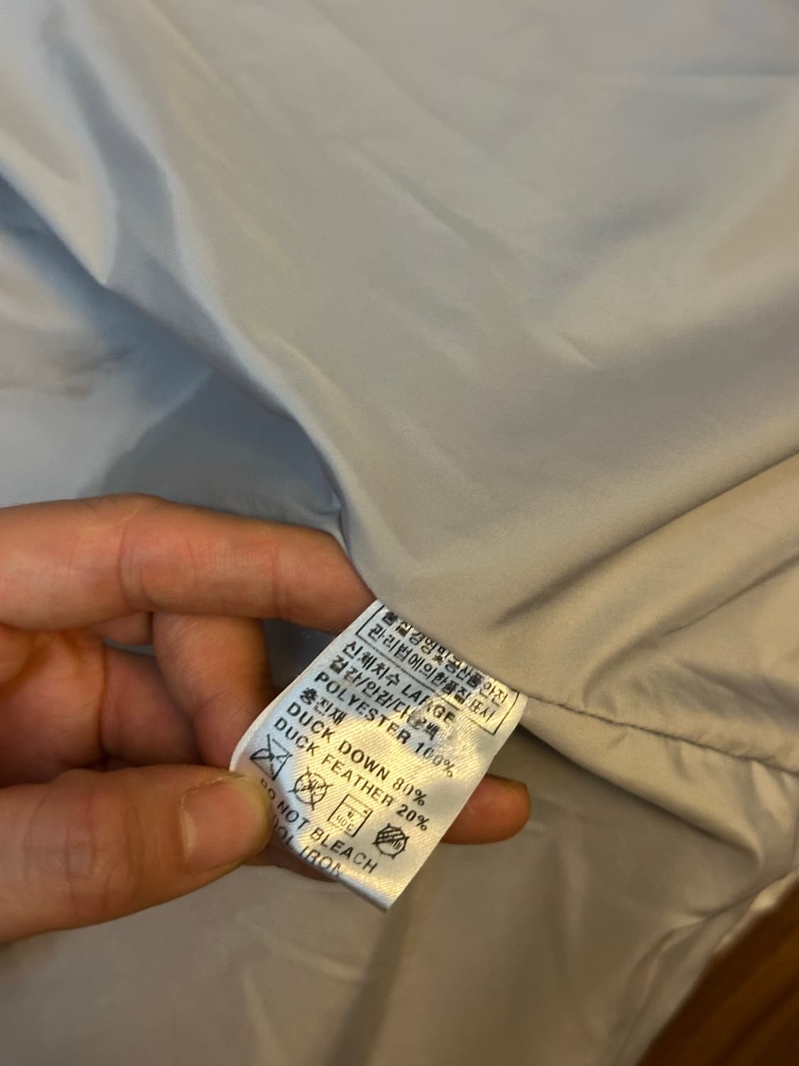 SCULPTOR 숏패딩 L 아이보리 상품이미지9