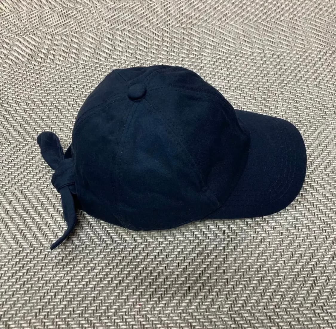 KUHO 리본 네이비 볼캡 상품이미지2