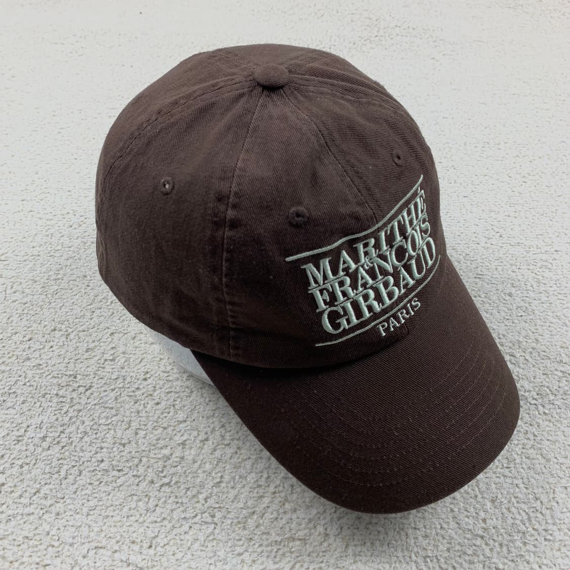 마리떼 프랑소와 저버 자수로고 브라운 볼캡 상품이미지2
