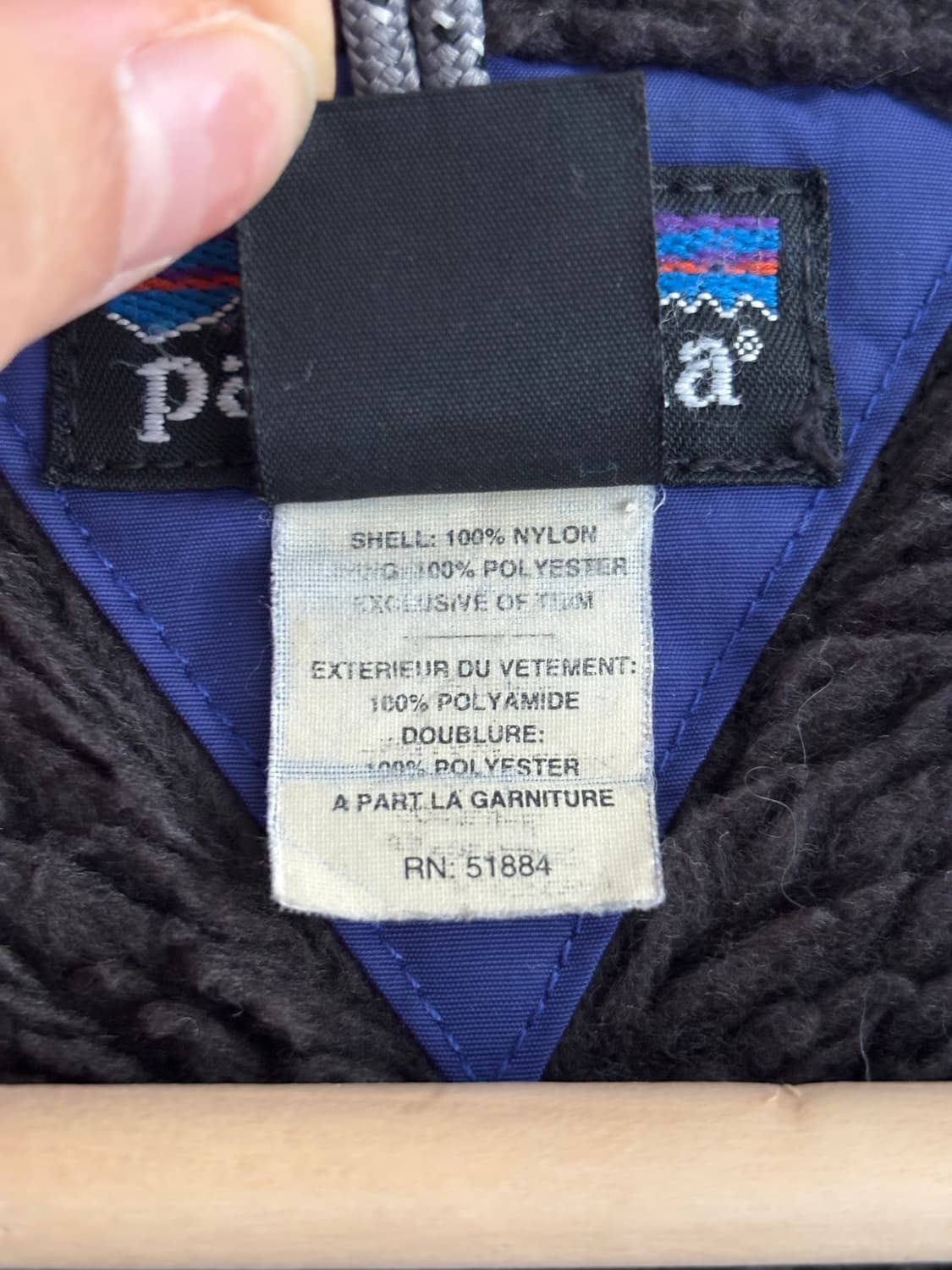 Patagonia 파타고니아 98s 블루 인퍼노 자켓 상품이미지8