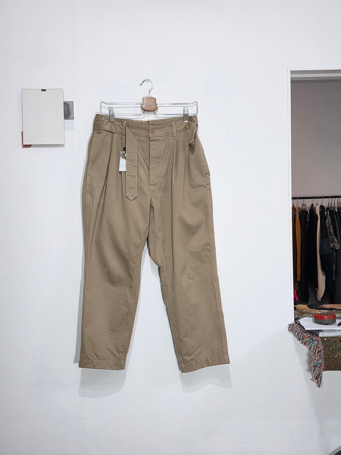 Comoli belted pants 상품이미지4