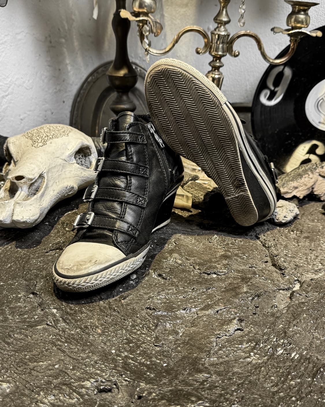 ASH – Multi Buckle Wedge Sneakers  상품이미지8