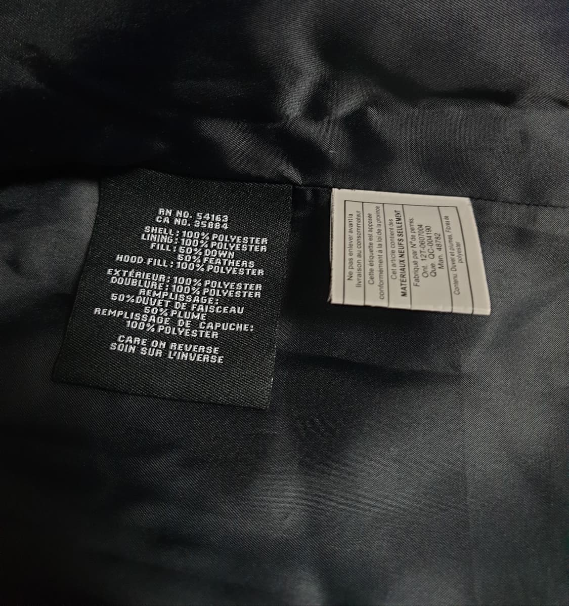 콜한 퀄트 금장 후드 경량 다운 롱패딩 블랙(S) 상품이미지4
