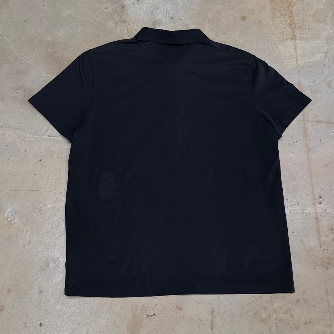 XL 라코스테 블랙 카라 반팔티 상품이미지3