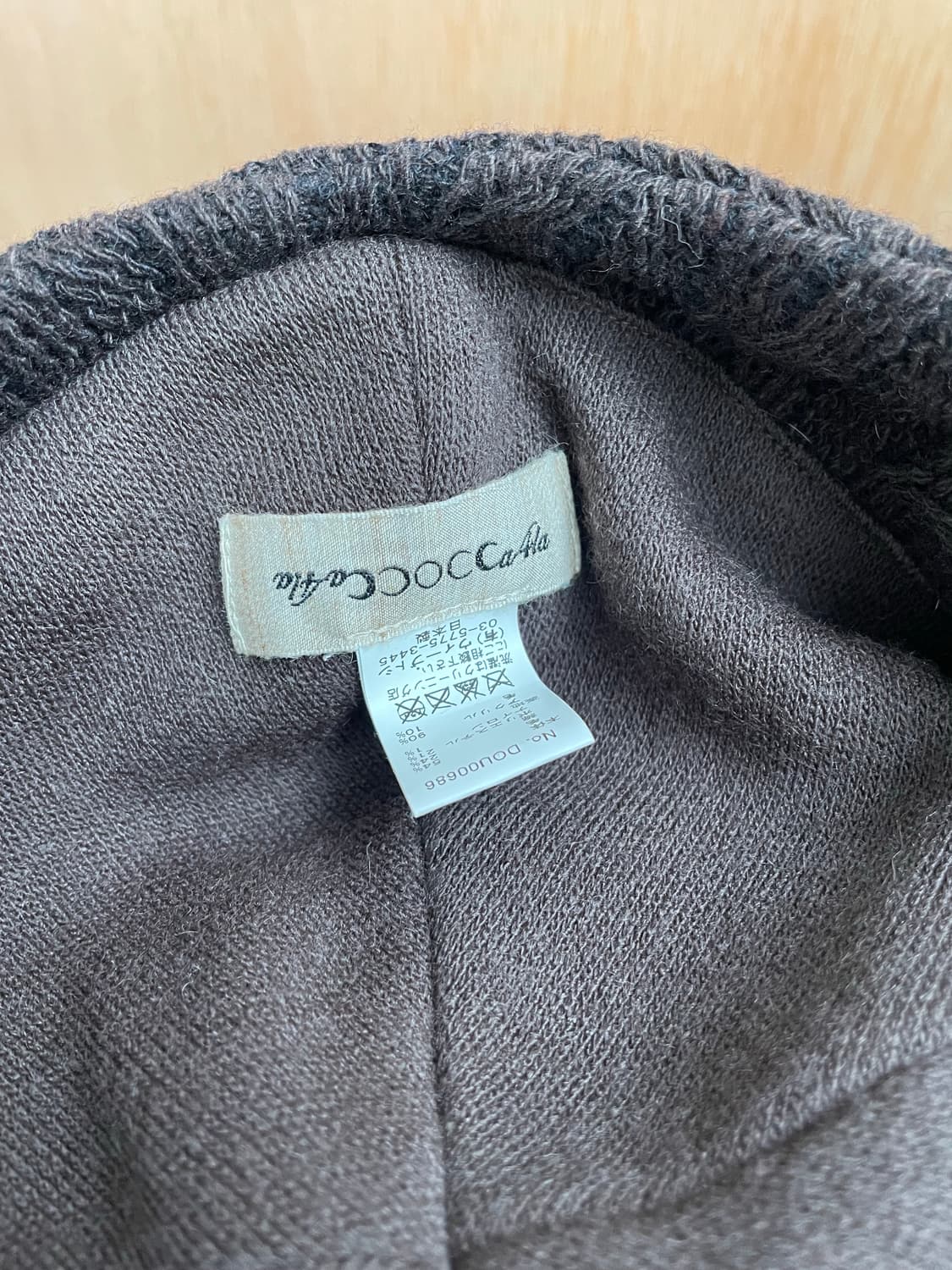 ca4la 니트 와이어캡 상품이미지6