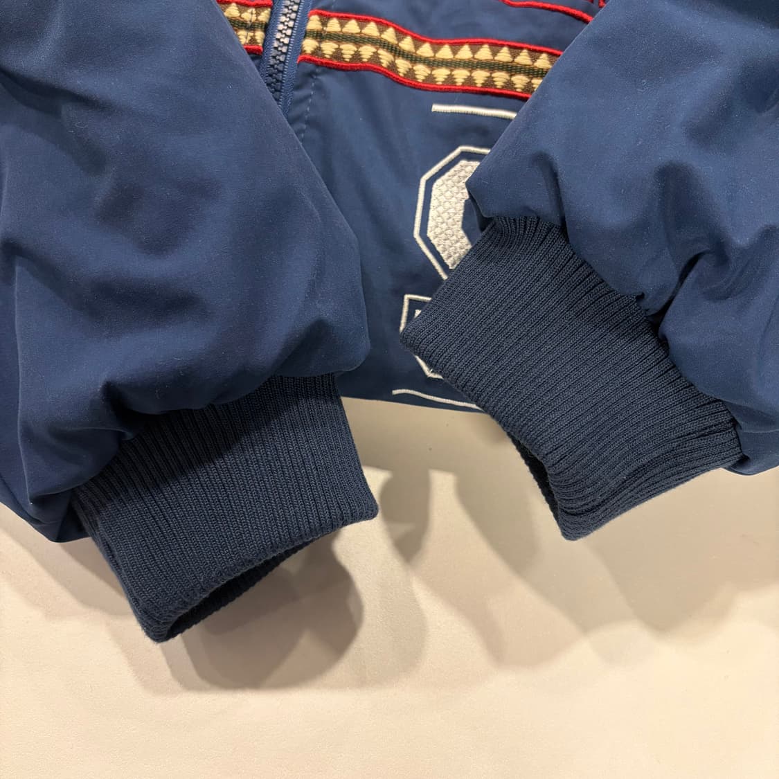 [M] 빈티지 맥클린 네이비 후드 바람막이 점퍼 B674 상품이미지8