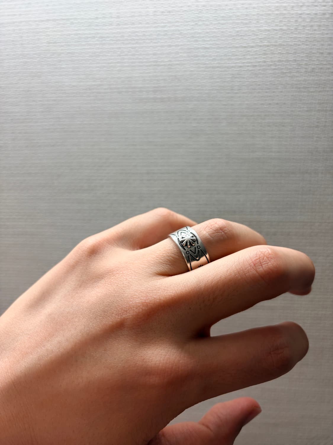 인디언 나바호 문양 주얼리 반지 상품이미지2