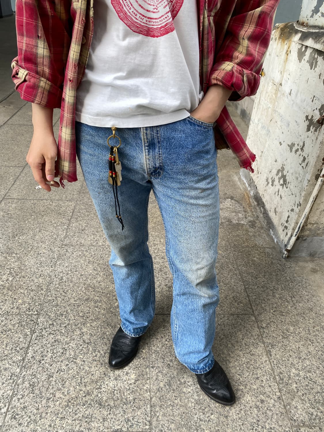 웨스턴 디어스킨 레이스 브라스 키링 Ⅱ 상품이미지5