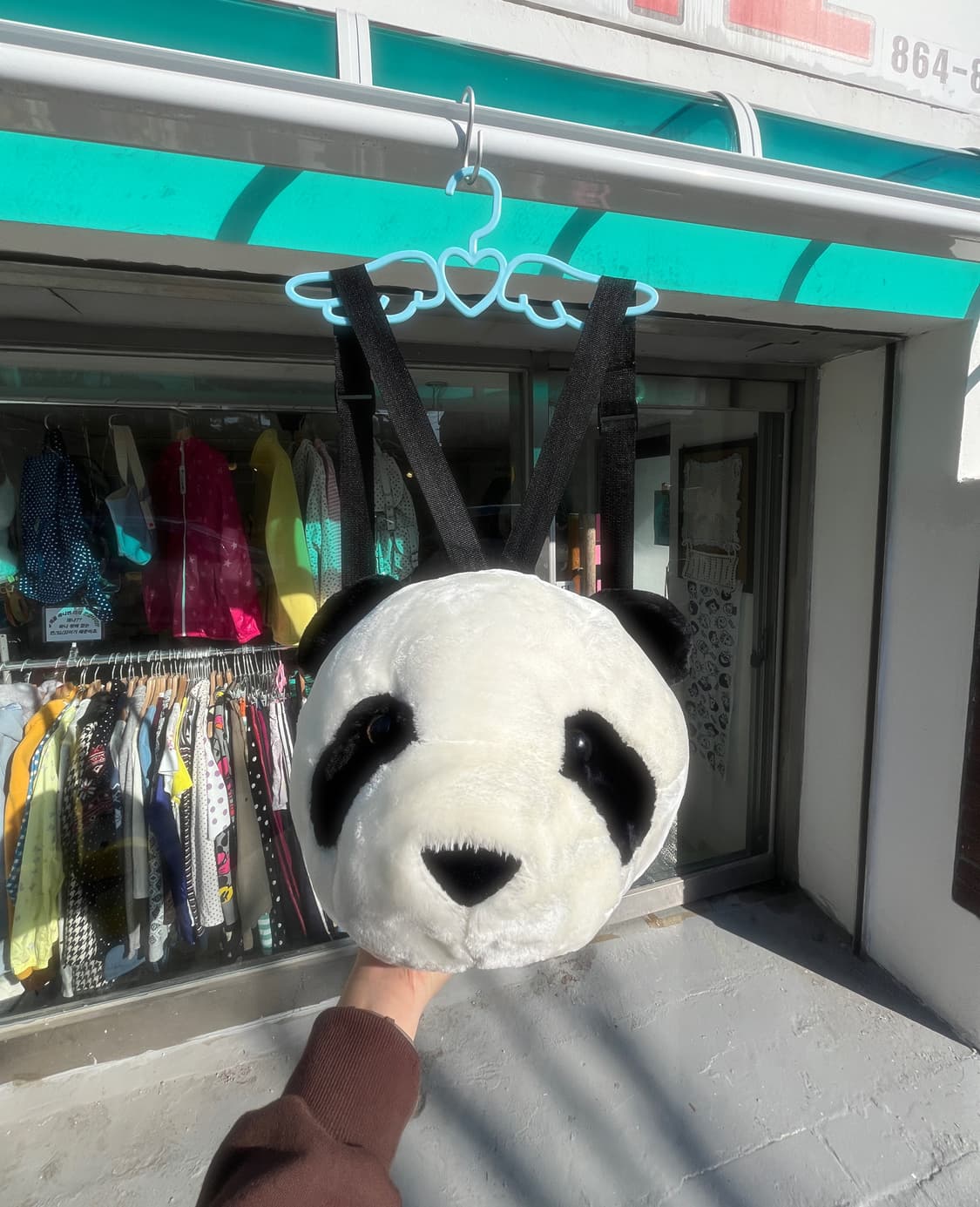 팬더 머리 백팩 🐼 상품이미지1