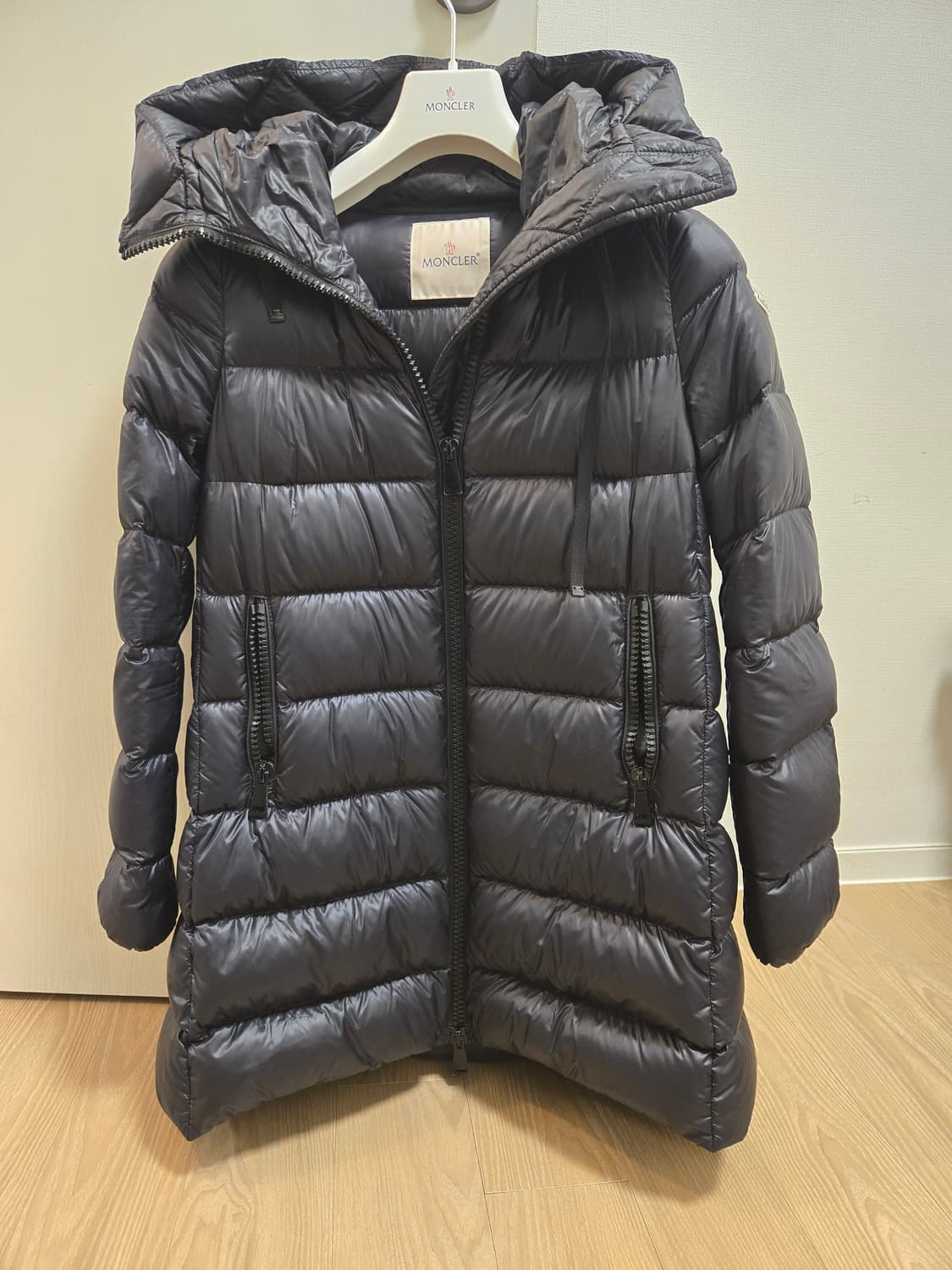 몽클레어 블랙 패딩 suyen xs  상품이미지1