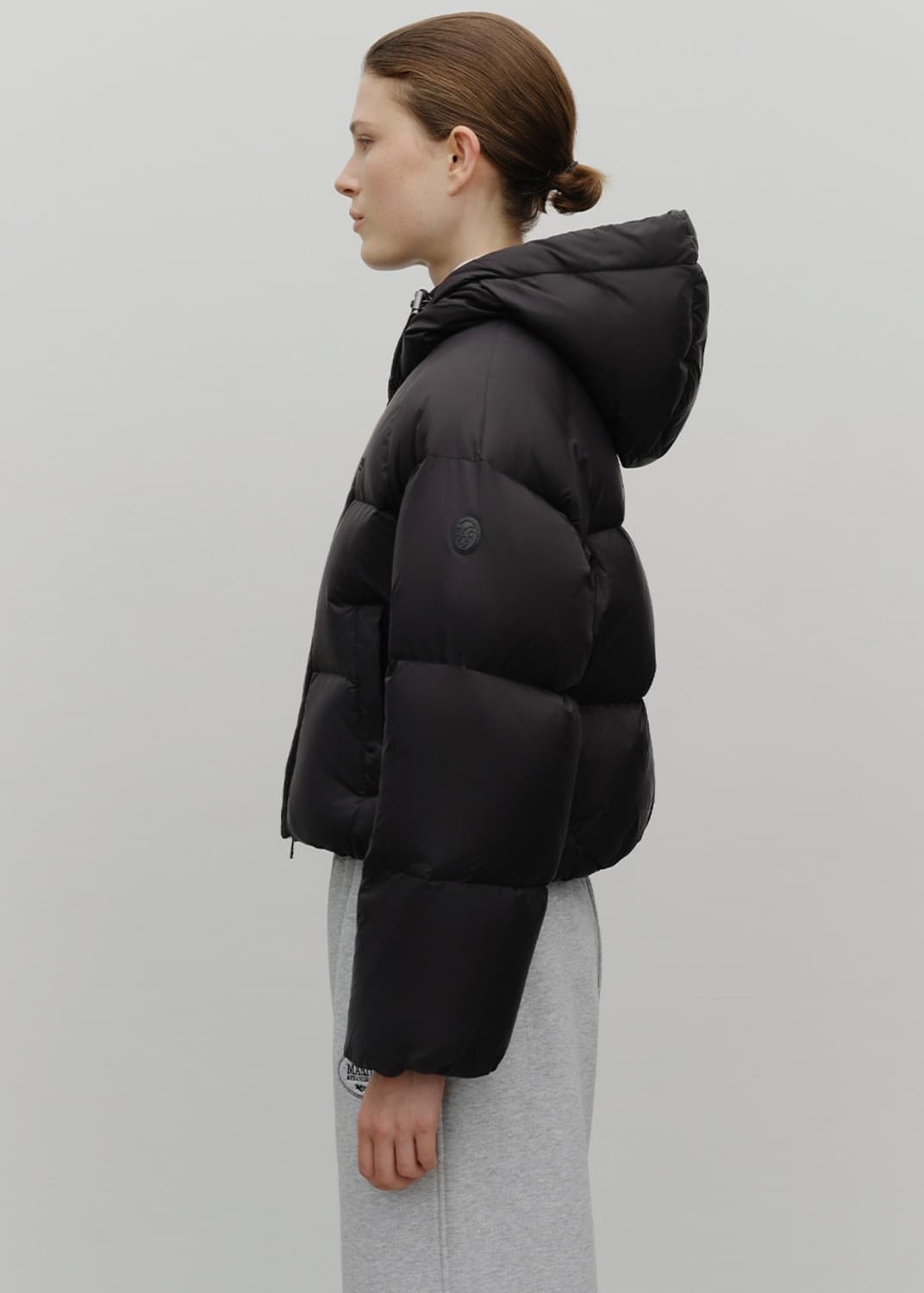 마리떼 프랑소와 저버 크롭 다운 패딩 M사이즈 새상품 상품이미지2