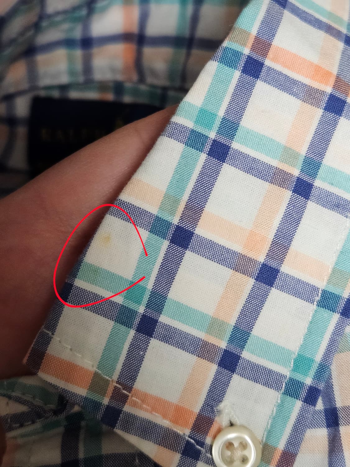 폴로 랄프로렌 체크 반팔 셔츠 상품이미지8