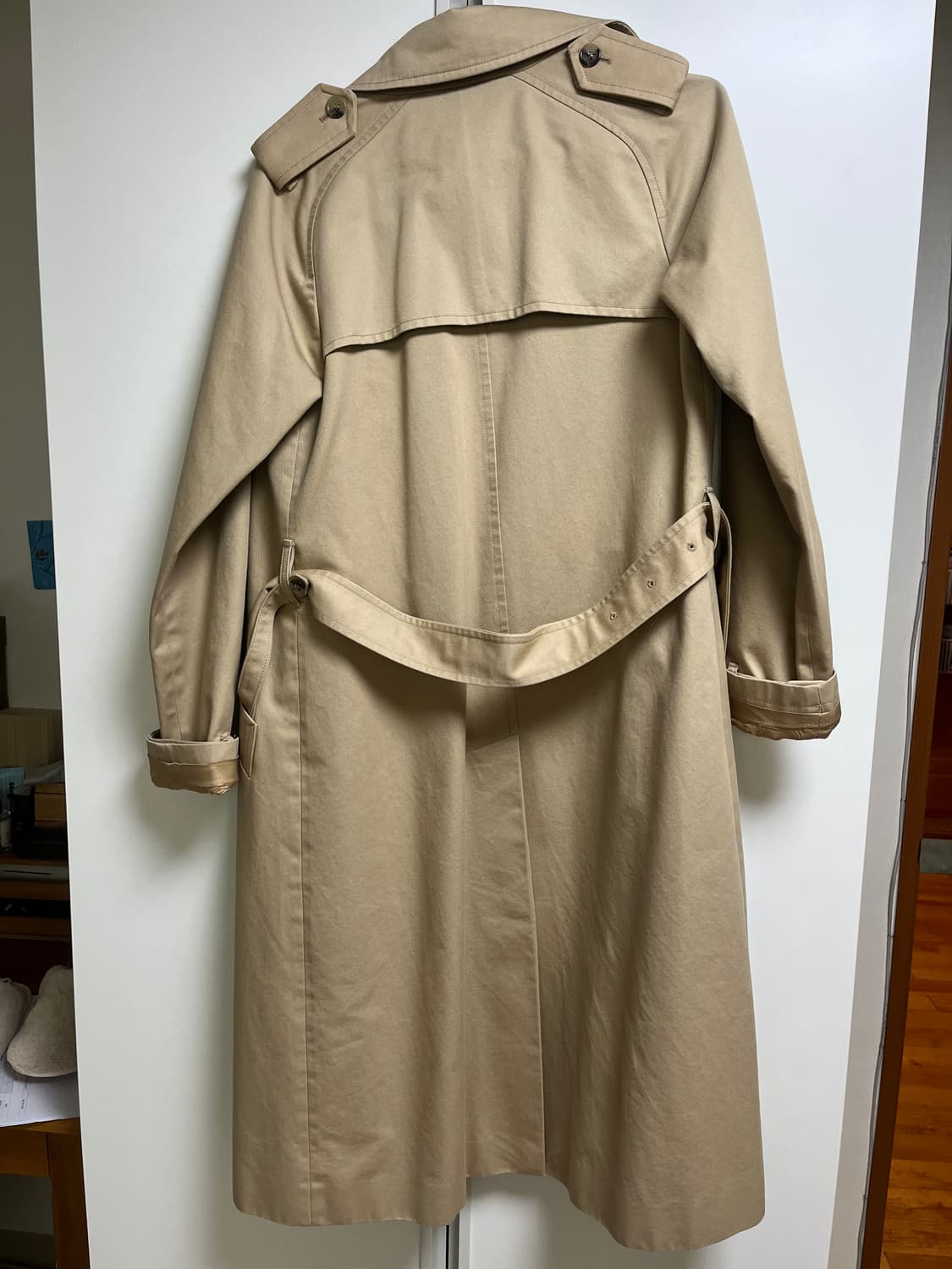 아페쎄 a.p.c 트렌치코트 베이지 (s) 상품이미지2