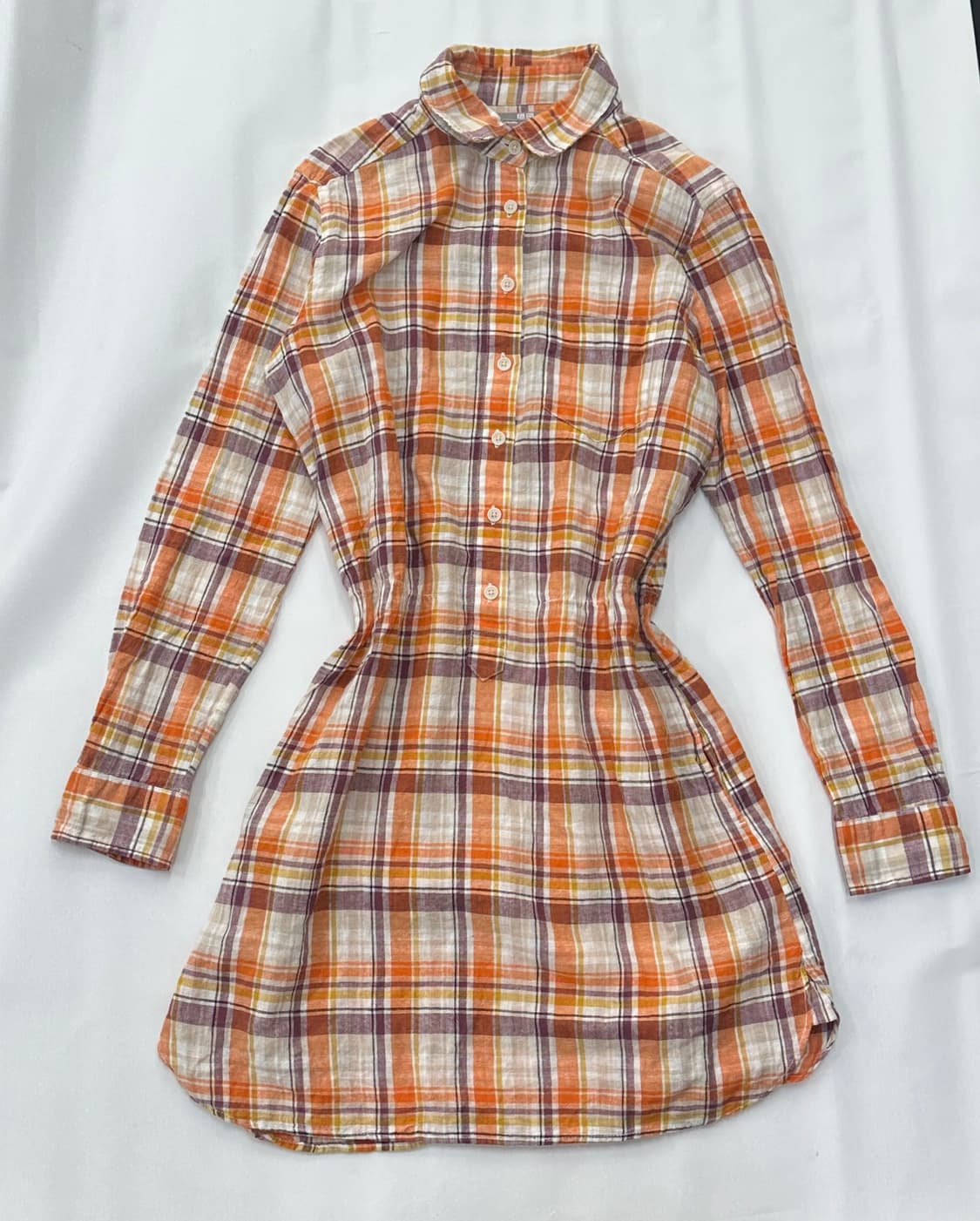 🍑하구미의 피치맛 코디세트🍑 체크 니트 그런지 데코라 히피  상품이미지2