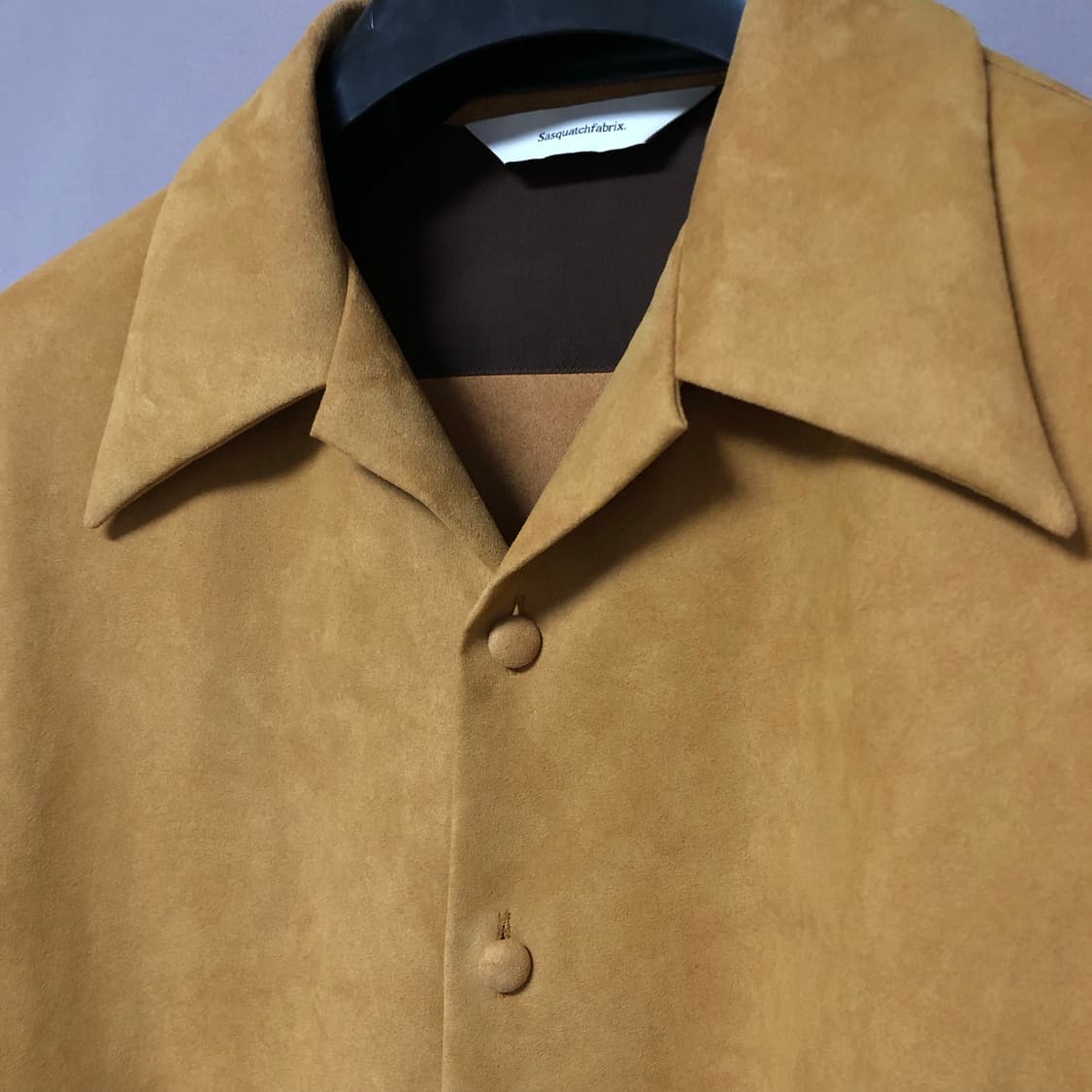 사스콰치 패브릭스 페이크레더 셔츠 상품이미지4