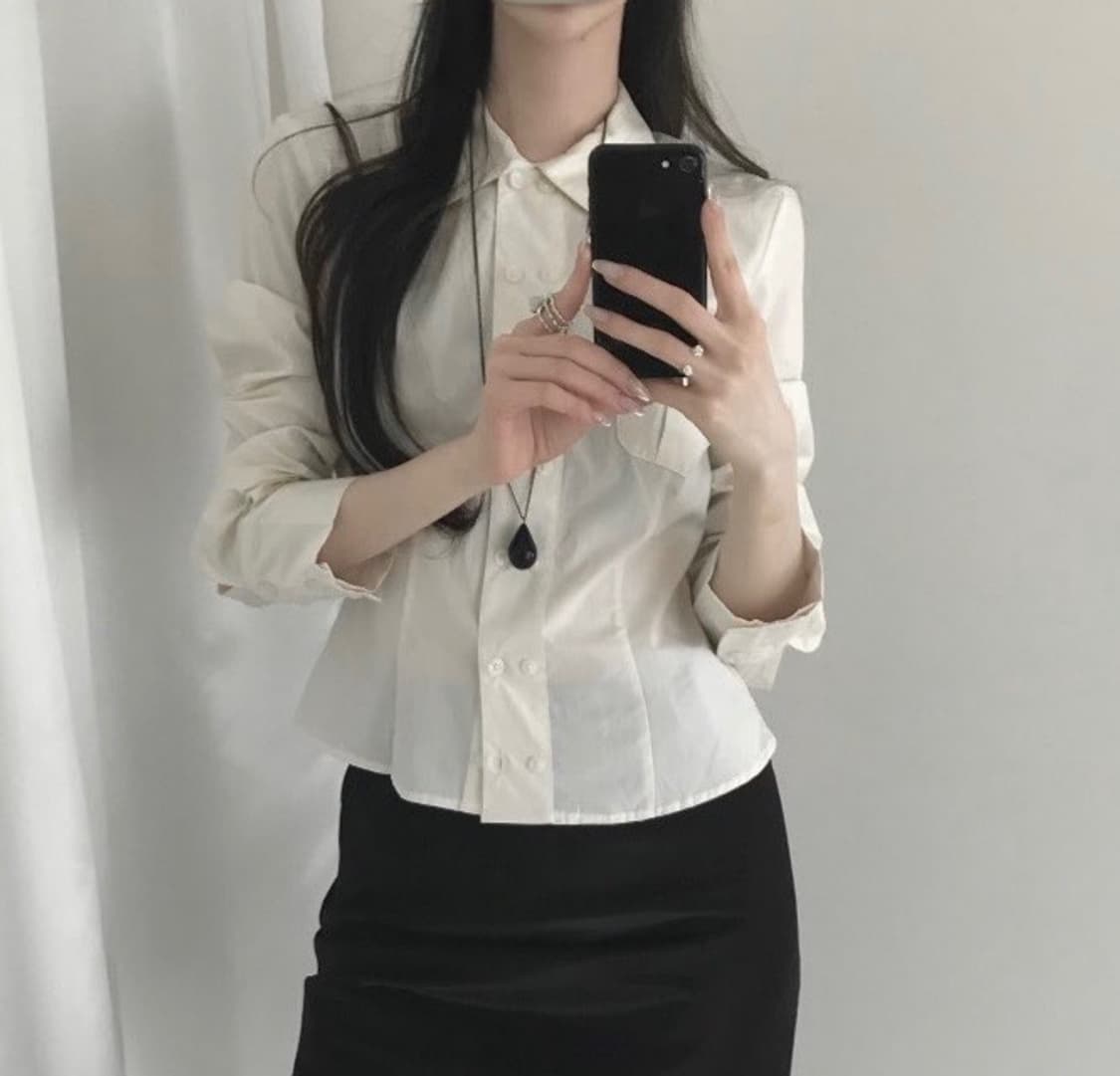 자라 포플린 타이트핏 셔츠 xs 4764/028/733 고희 착용 상품이미지1