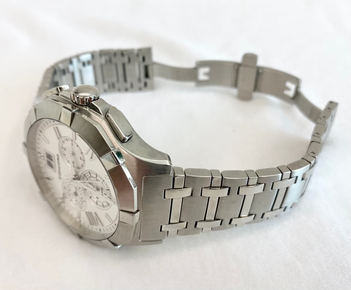 콩코드 스틸 크로노 42mm 사라토가 쿼츠 남성용 상품이미지6