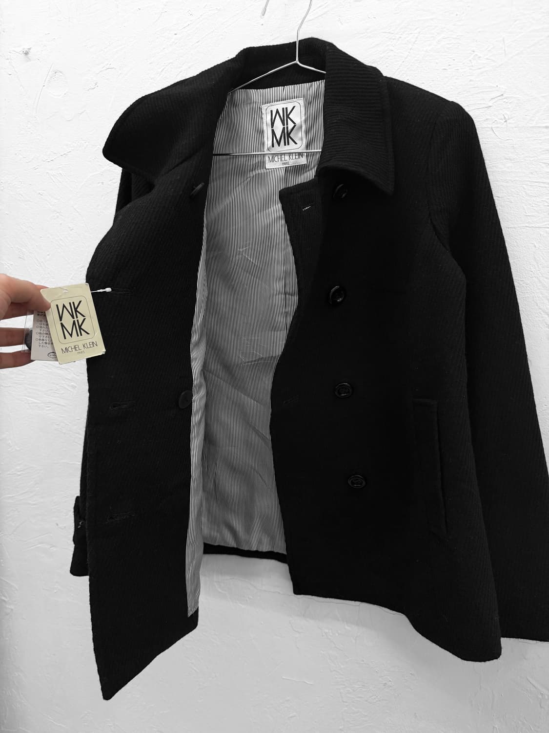 michel klein 더블 브레스트 울 자켓 상품이미지4