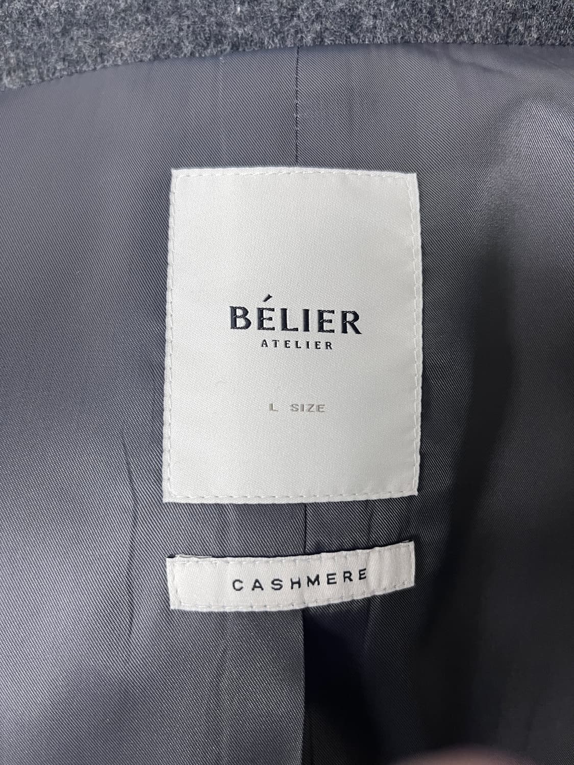 벨리에 버티컬 싱글코트 차콜(L) 상품이미지4