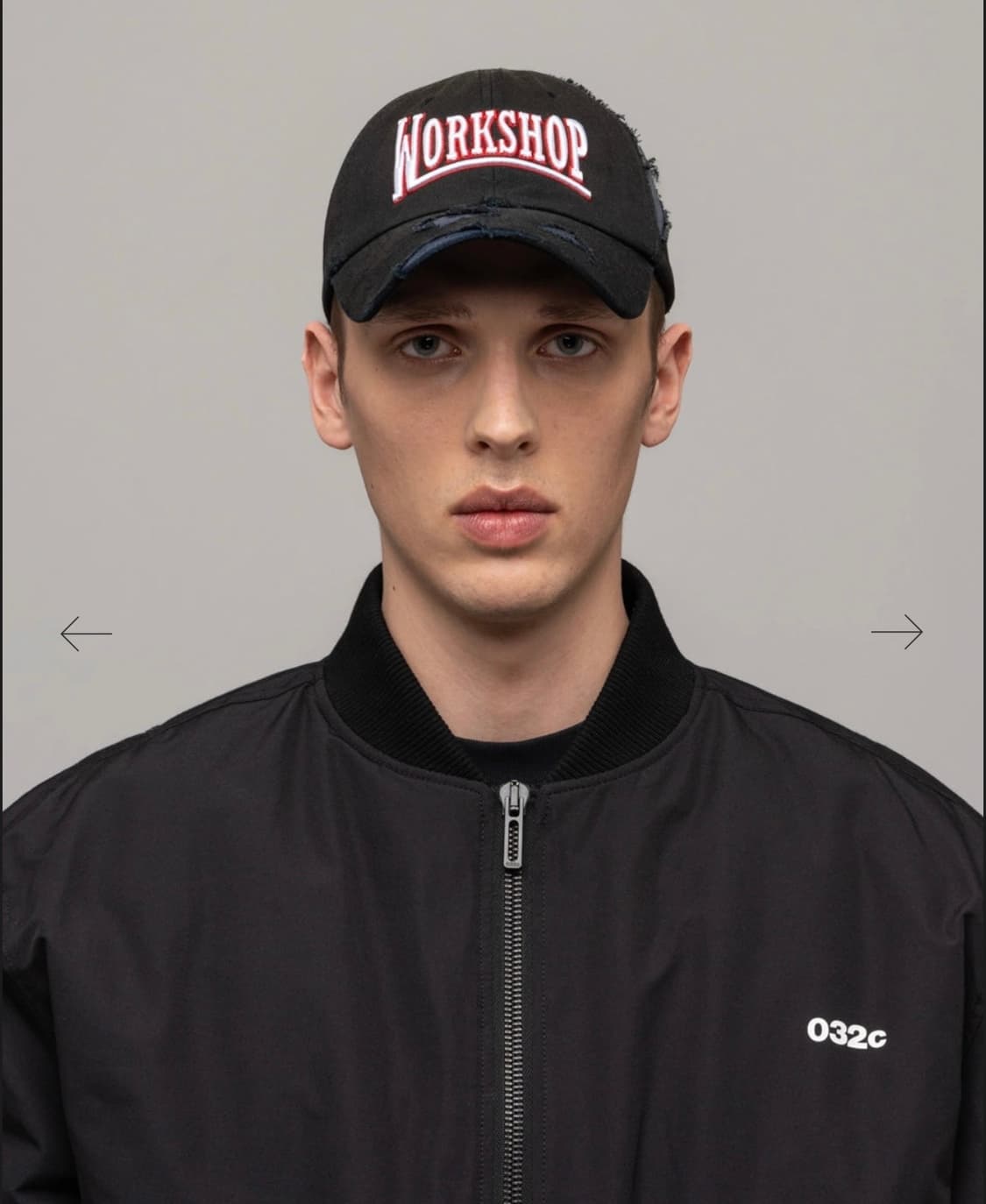 032c 빅터 디스트레드 캡 상품이미지3