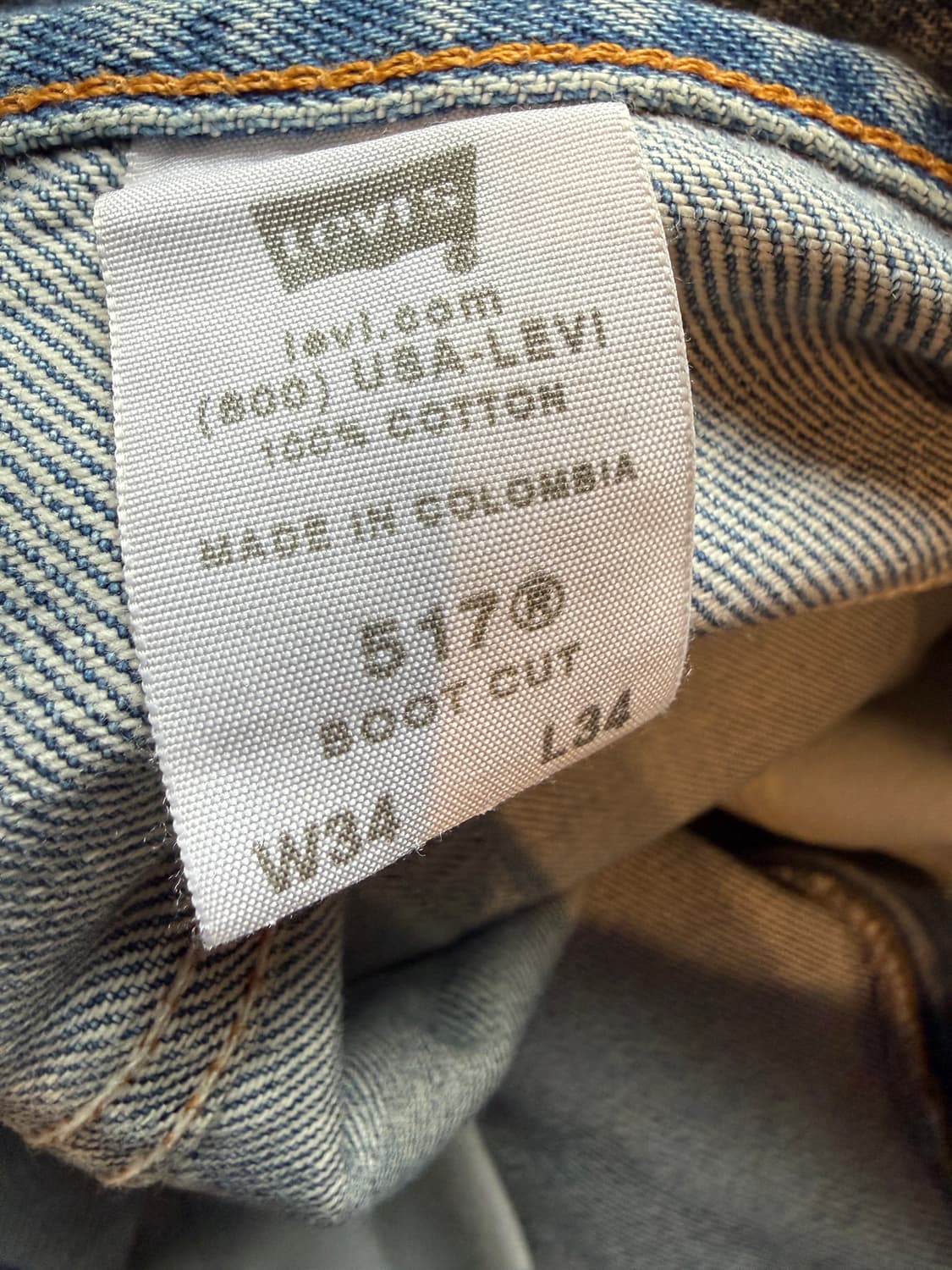 00s 리바이스 517 부츠컷 34/34 상품이미지8