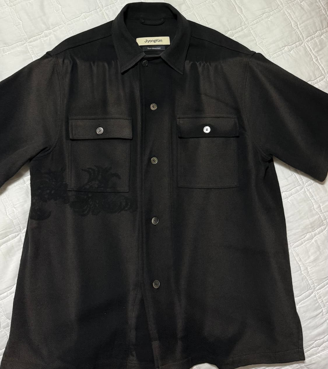 (M) 지용킴 24SS 반팔 셔츠 상품이미지1