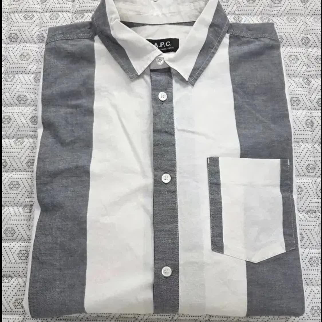 A.P.C. 아페쎄 스트라이프 셔츠 95 상품이미지6