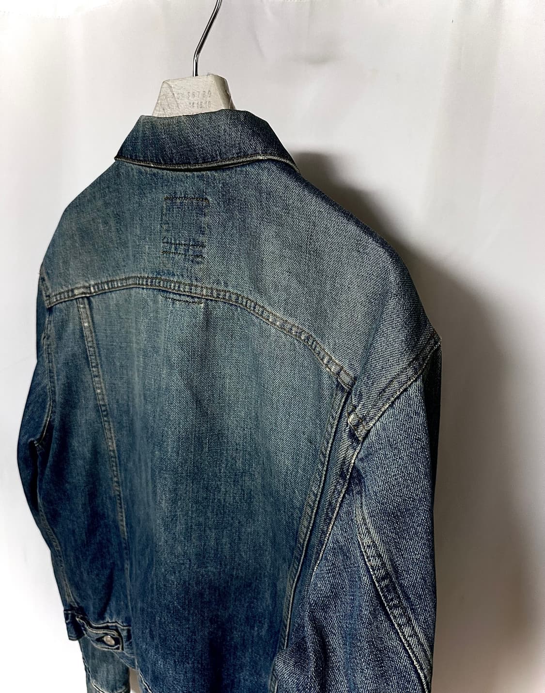 헬무트랭 90s Vintage Denim 녹워시 트러커 자켓 상품이미지8