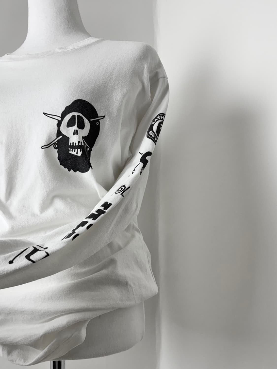 베이프 스투시 콜라보 롱슬리브 상품이미지3