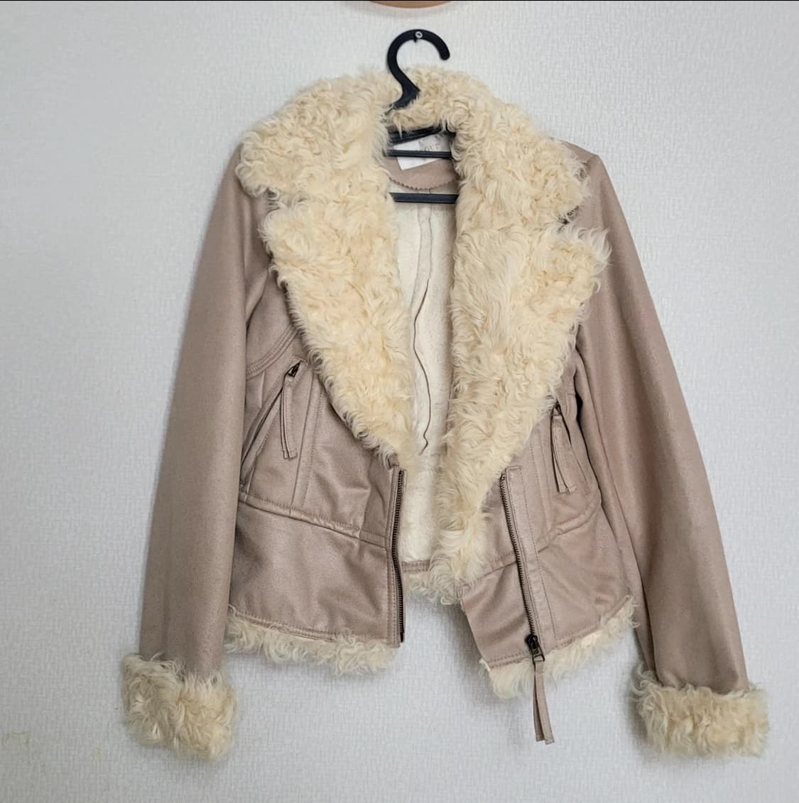 Soup 스웨이드 양털 무스탕 자켓 상품이미지6