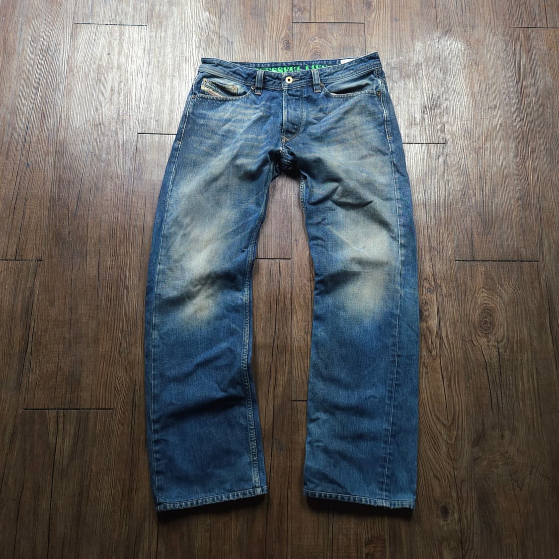 디젤 아카이브 0882T 워싱 바이커 데님 팬츠 상품이미지1