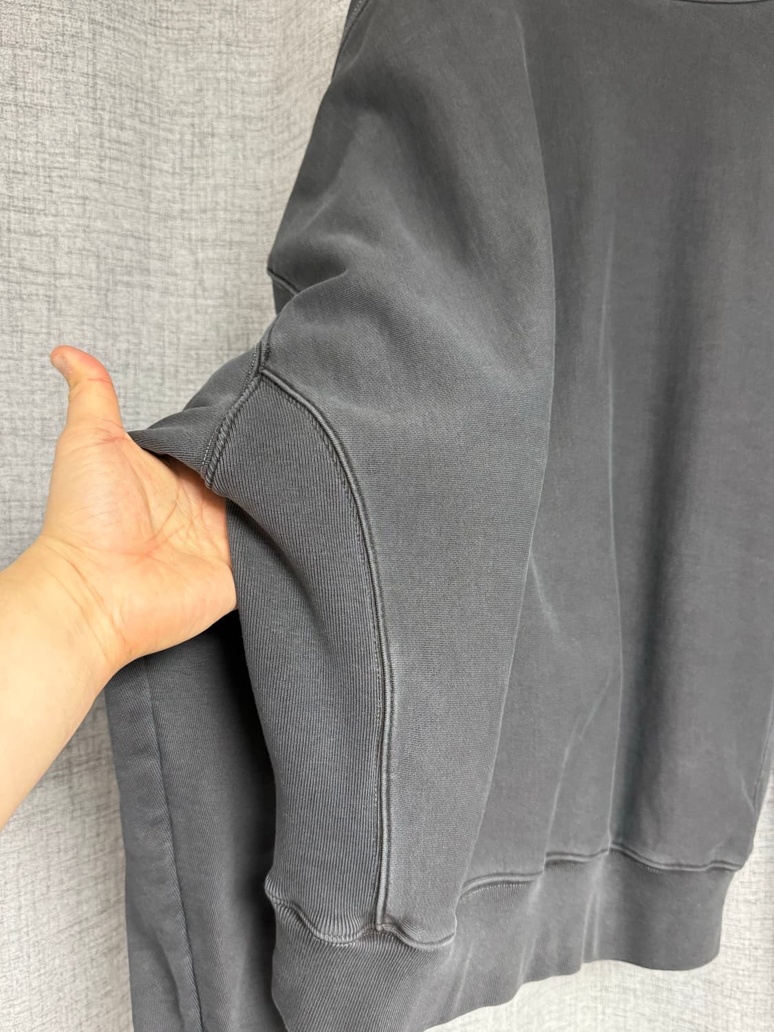 노이스 피그먼트 하프집업 스웻셔츠 F 상품이미지6