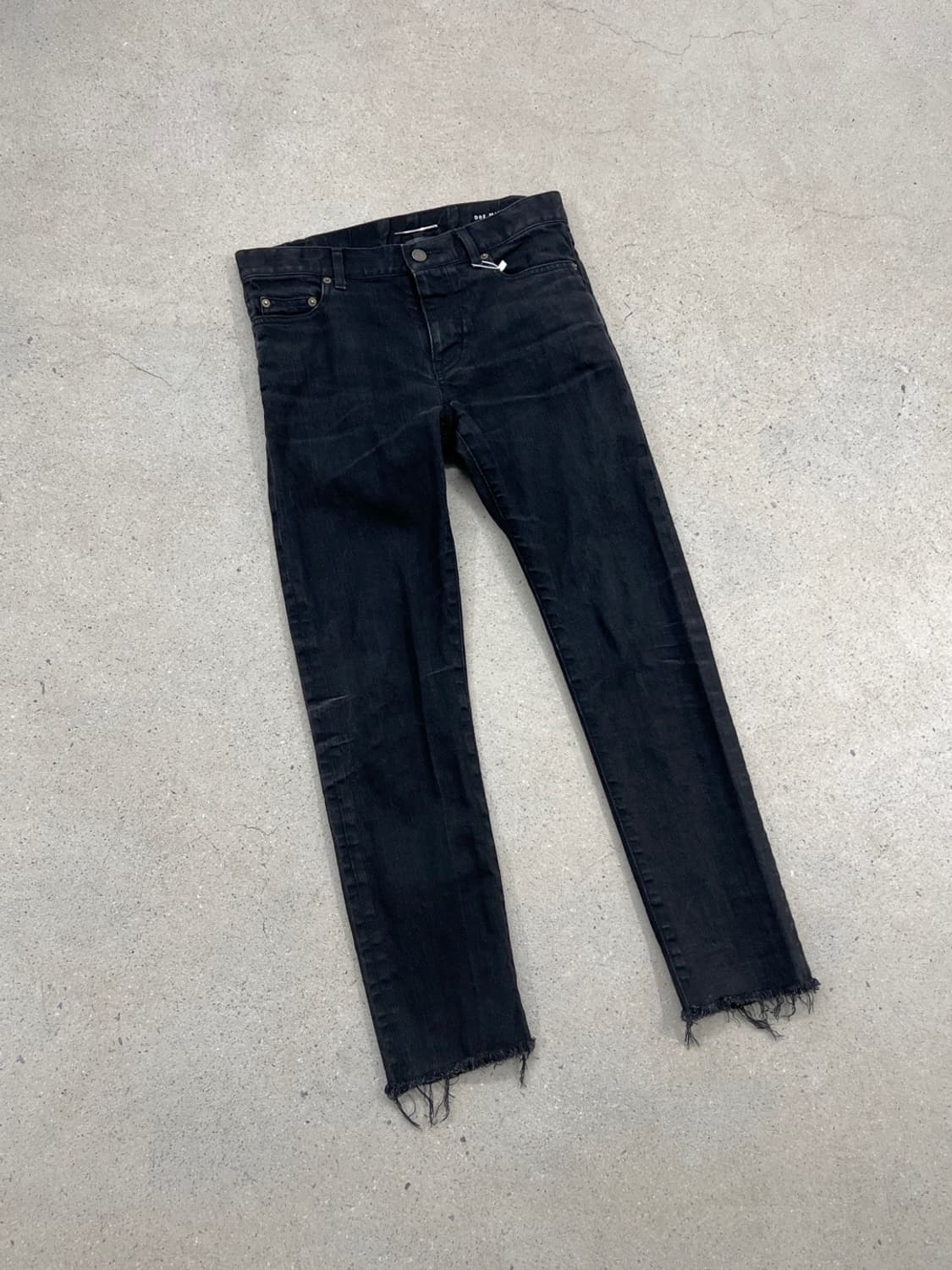 생로랑 16SS D02 블랙 데님 스키니진 상품이미지2