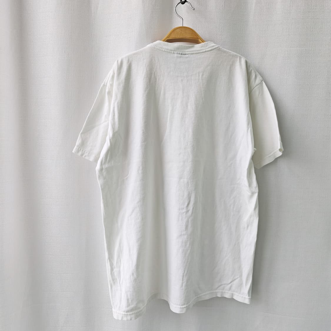 스투시 00s LIVIN XL 프린팅 반팔 티셔츠 화이트 L 상품이미지7