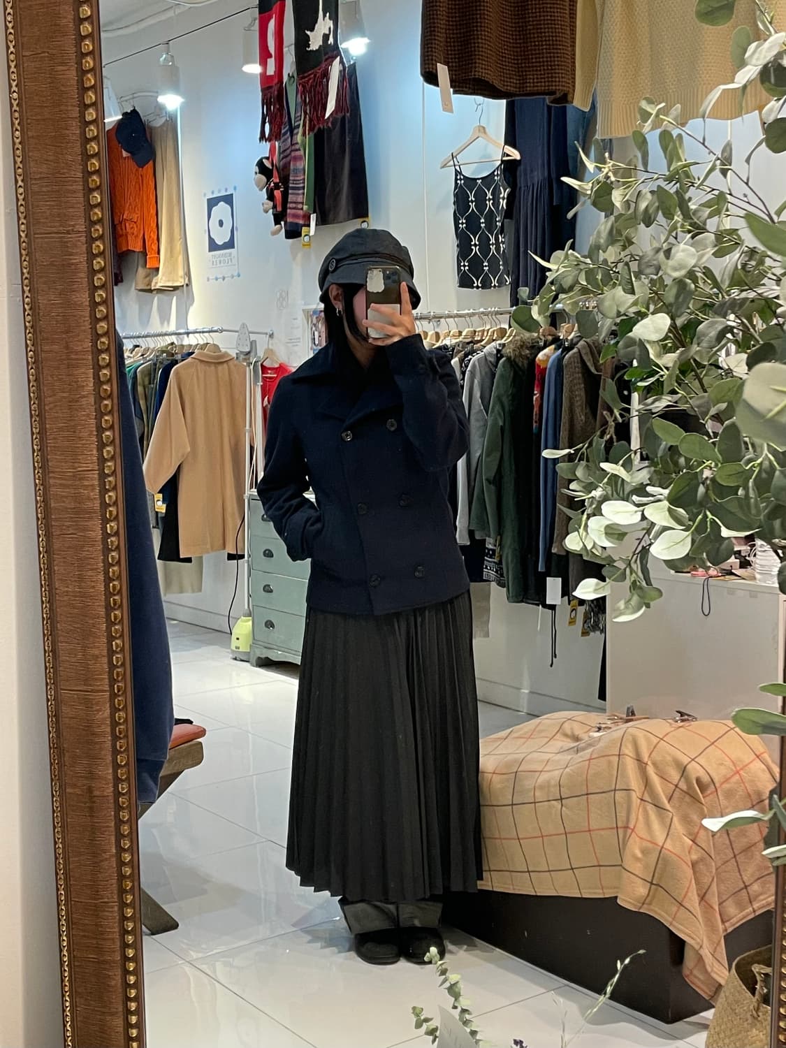 일본빈티지 더블피코트  상품이미지1