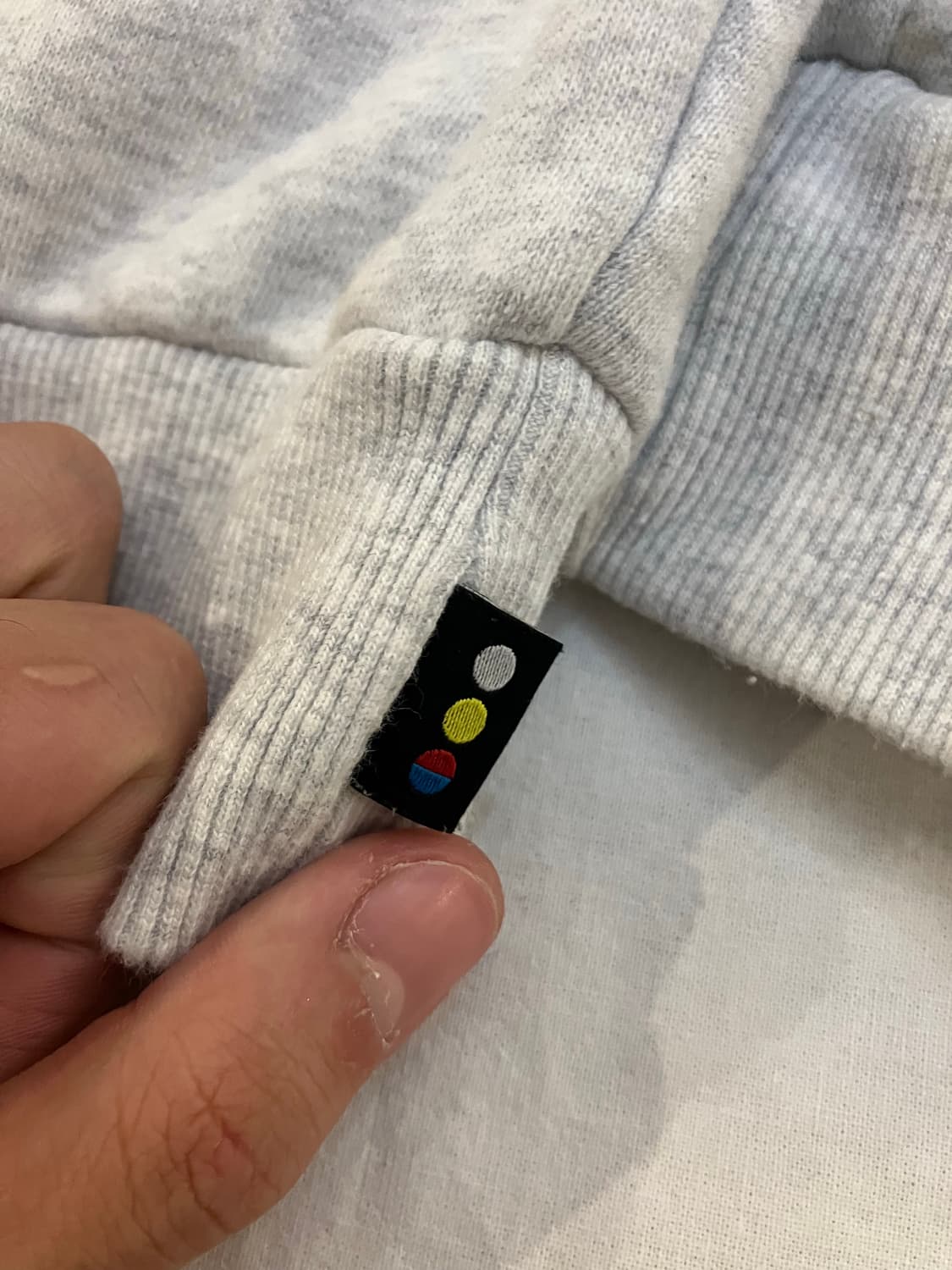 아이앱 스튜디오 하프 집 반집업 풀오버 맨투맨 상품이미지5