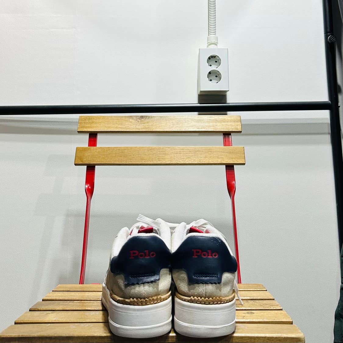 UK11) 285 폴로 운동화 남성 남자 신발 마스터즈 코트 레더 상품이미지4