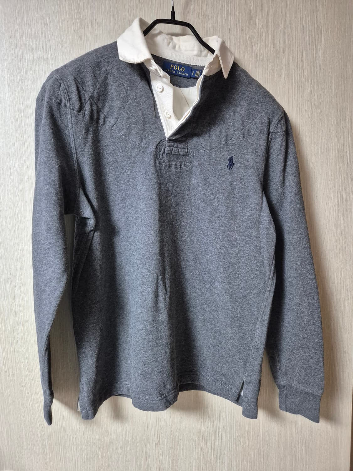 폴로 랄프로렌 럭비 카라티 긴팔 티셔츠 S (90-95) 상품이미지1